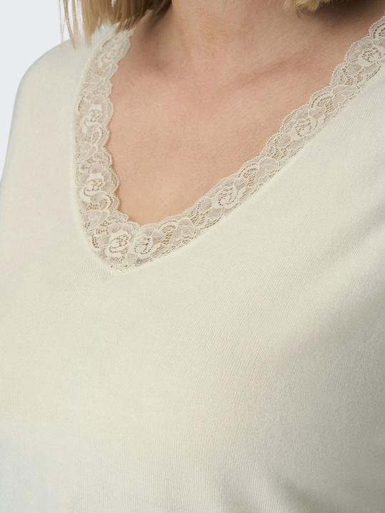 Produktbild Only Curvy V-Ausschnitt Strickpullover (M)