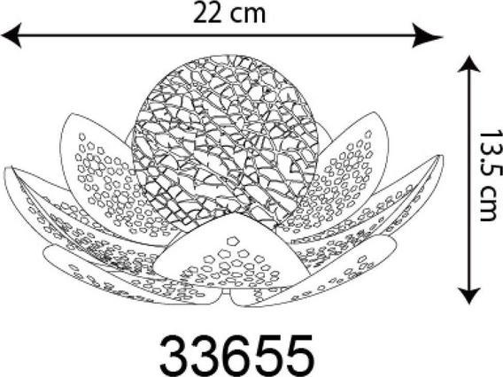 Image du produit Globo Lampe solaire verte 1xLED (IP44)