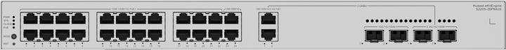 Actual product image Huawei Data Communication S220S-26PN4JX S220S-26PN4JX S220S-26PN4JX 24x10/100/1000BASE-T ports 22xPo (26 ports)