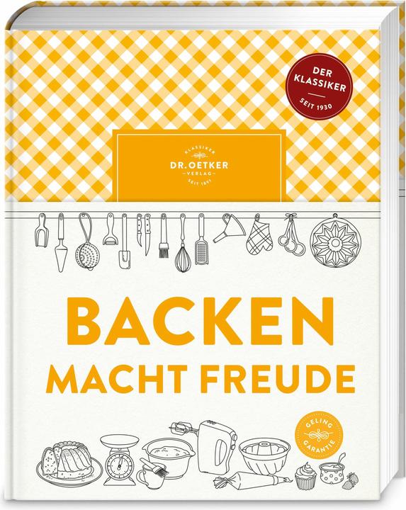 Produktbild Dr. Oetker Backen macht Freude (Deutsch, Dr OetkerVerlag, 2025)