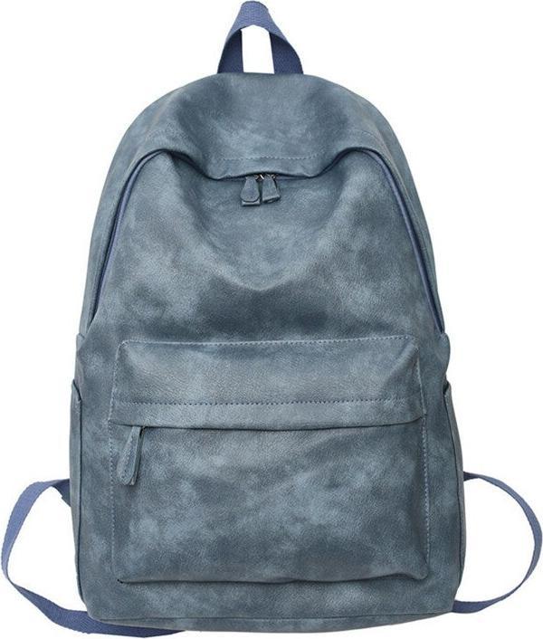 Actual product image Only-Bags.Store Solid colour large capacity backpack, leisure student backpack, computer backpack