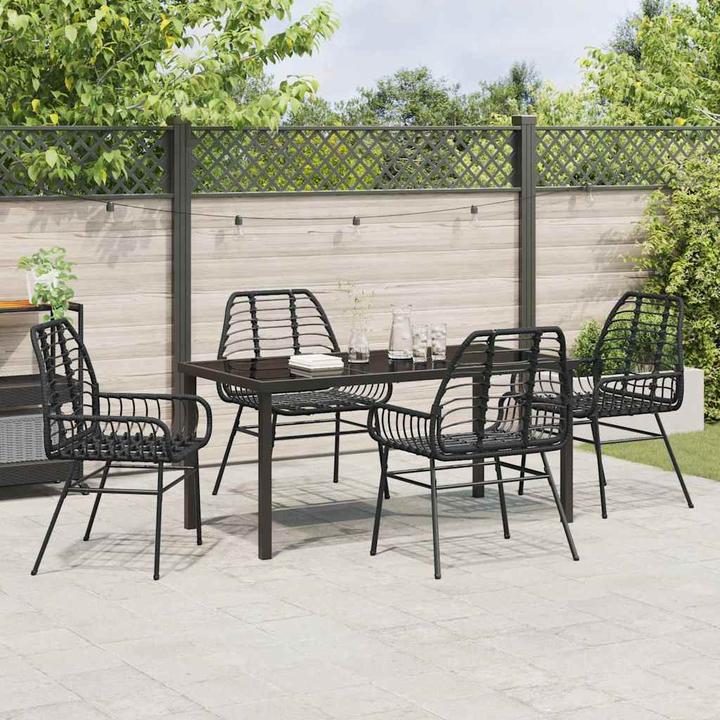 Produktbild vidaXL Garten Essgruppe (160 x 80 x 73 cm)