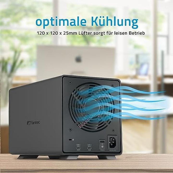 Image du produit Fantec MB-X5U31H 5x 3,5 Boîtier (3.5", 2.5")