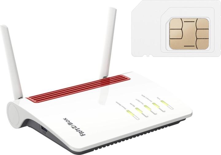 FRITZ! Box 6850 5G + digitec iot Daten Flat (30 Tage unlimitiert 2000 Mbit/s)