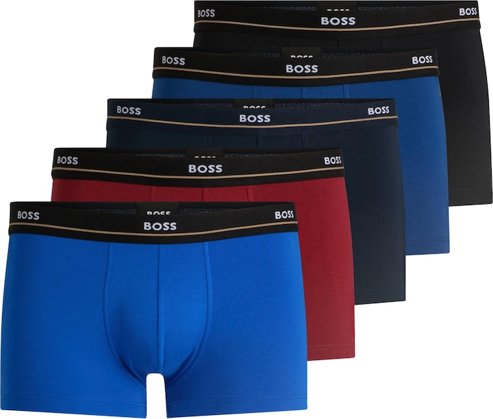 Schwarz/blau/rot