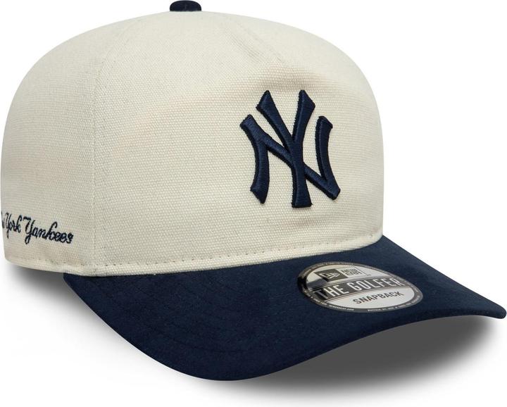 New Era Golfer Snapback Cap - New York Yankees Beige