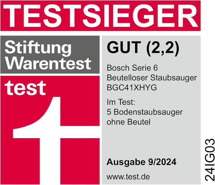 Actual product image Bosch Hausgeräte GS41
