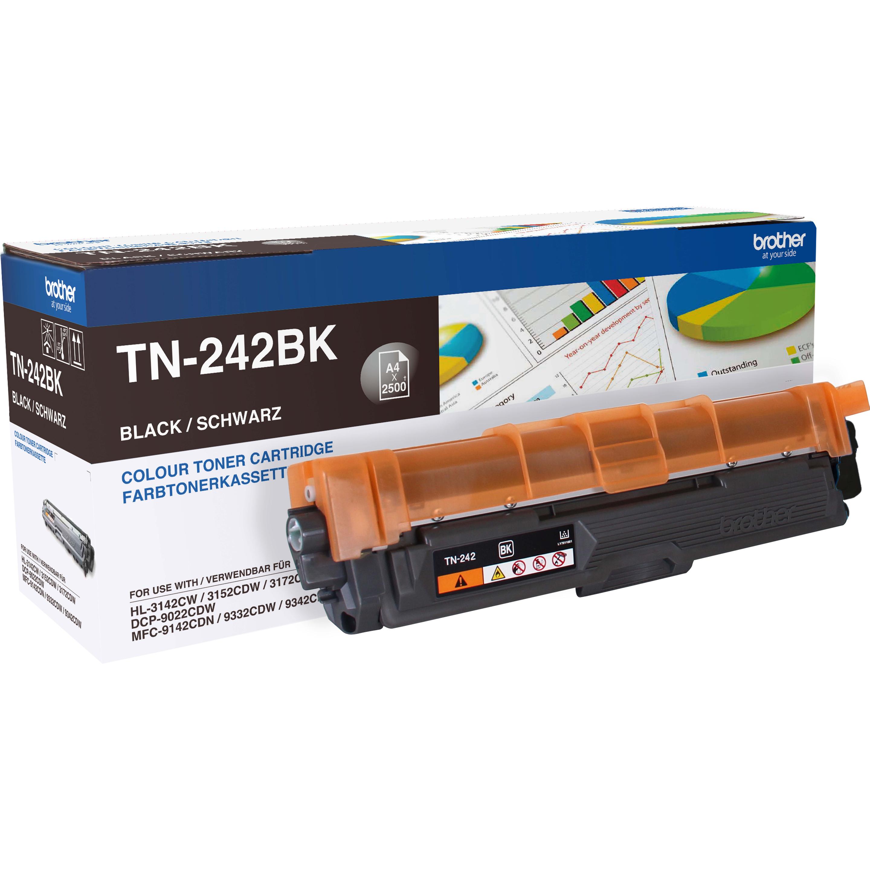 Brother, Toner, Tn-242bk (BK)