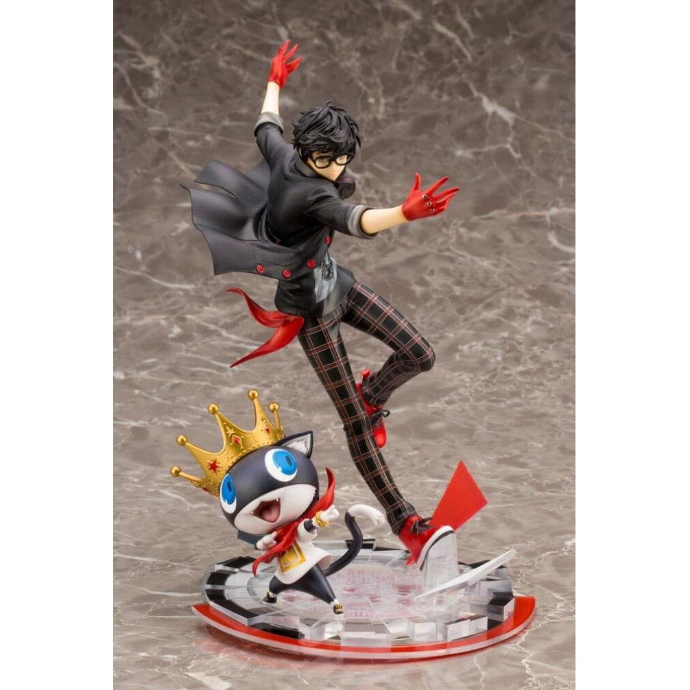 Kotobukiya Persona 5 Dancing Star Night ARTFXJ Statue 1/8 Hero & Morgana 25 cm