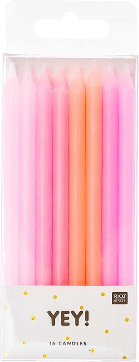Produktbild Rico Design Kerze Candy 16 Stück (16 Stk.)