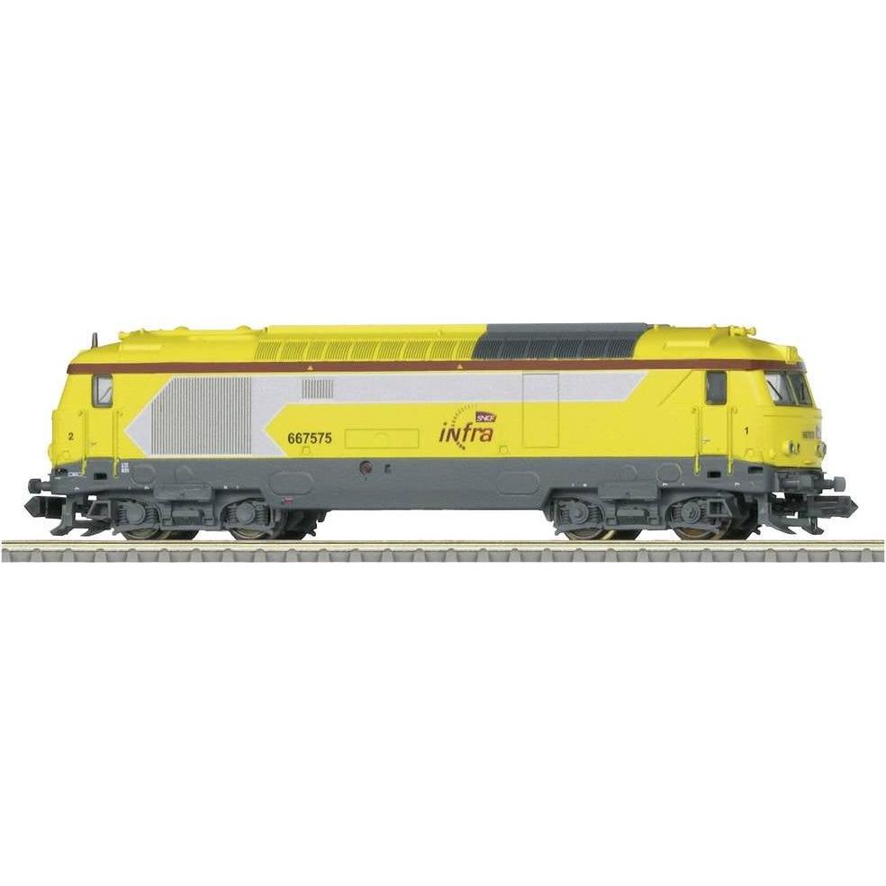Thumbnail - MiniTrix 16707 N Diesellok Serie 67400 der SNCF (Spur VI)