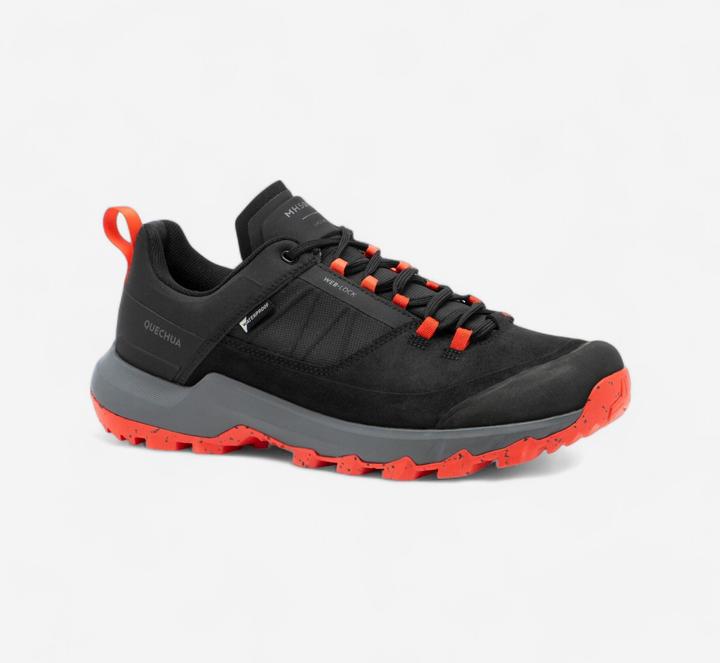 Image du produit Quechua Chaussures de randonnée montagne imperméables, homme MH500 noires (44.5)