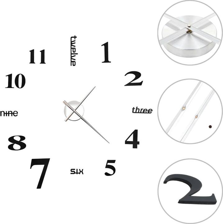 Actual product image vidaXL Wanduhr (100 cm)