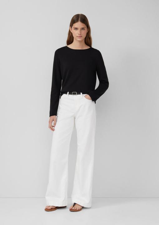 Produktbild s.Oliver Strickpullover Weicher Feinstrickpullover mit Rollkanten (36)