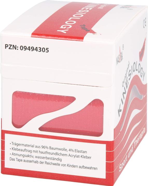 Römer Pharma Kinesiologie Tape 5x5 Rot