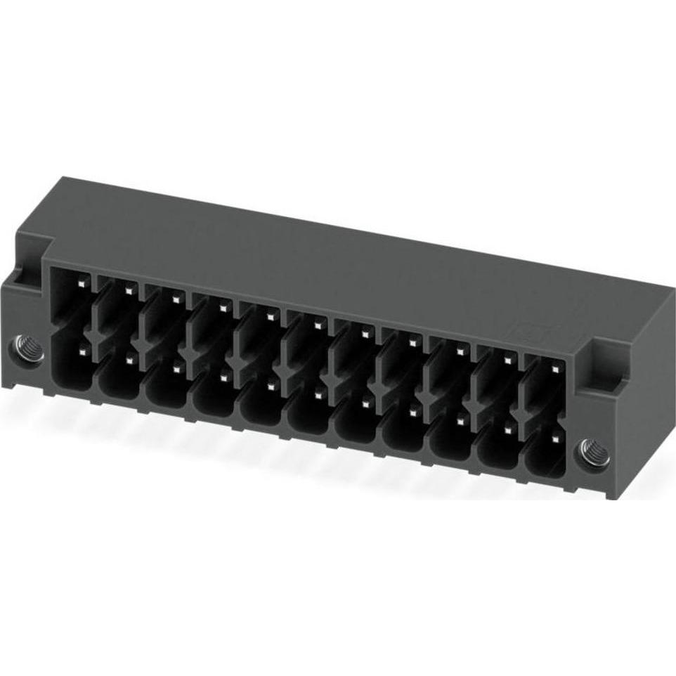 Phoenix Contact Leiterplatten-Grundleiste, Cavo + Spina elettrica, Nero