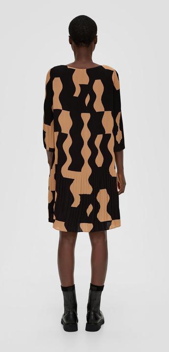 Image du produit s.Oliver Kleid Minikleid mit Plisseefalten (36)