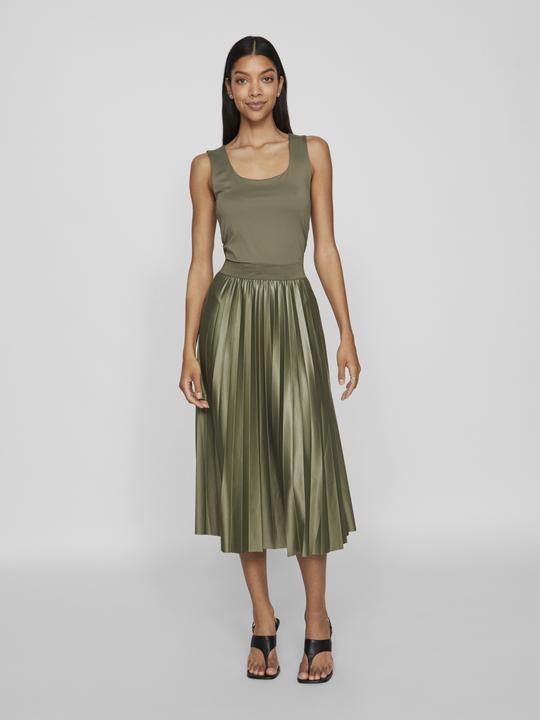 Actual product image Vila Pleated Midi Skirt (S)