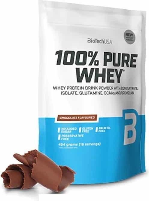 Produktbild Biotech USA 100 % Pure Whey (Schokolade, 1 Stk., 454 g)