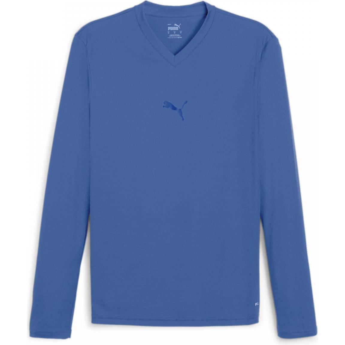 Puma, Herren, Sportshirt, teamGOAL Baselayer Tee LS (L), Weiss, L