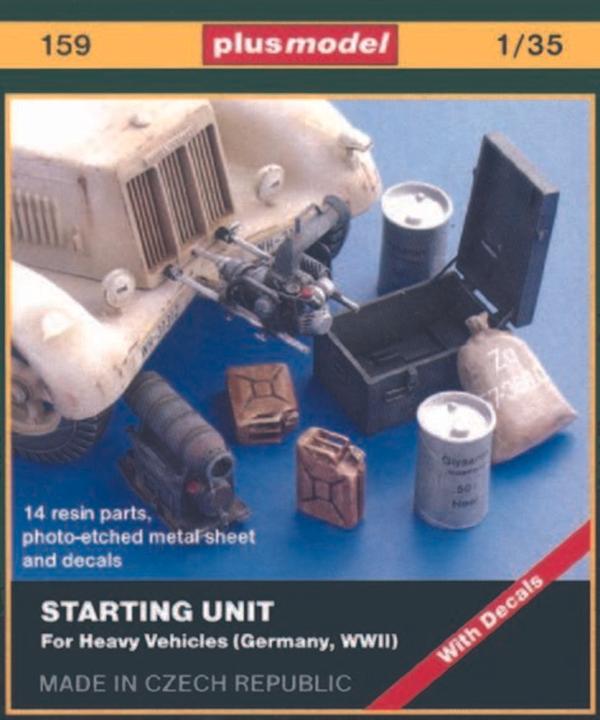 Actual product image Plus Model Launch unit for heavy vehicles (Germany, WWII)