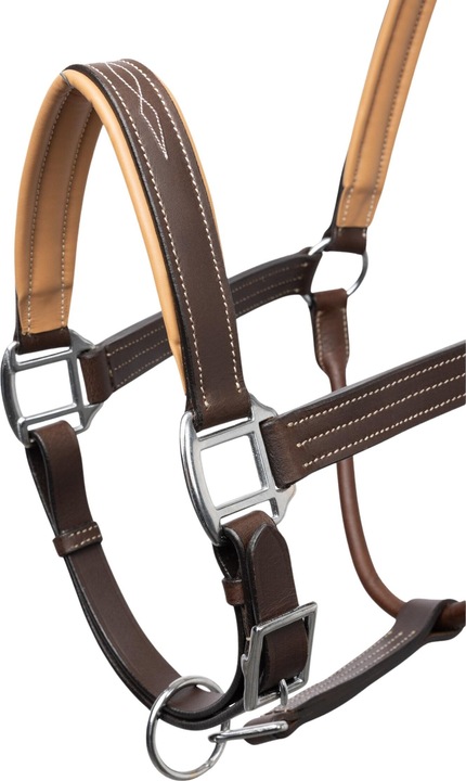 Horze cavezza in pelle sophistication