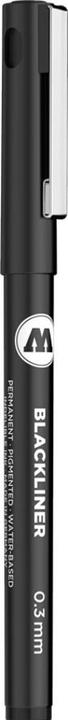 Produktbild Molotow Divers - - Blackliner 0,3mm (Schwarz, 1 x)