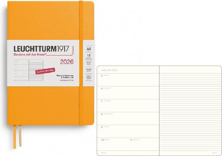Image du produit Leuchtturm1917 LEUCHTTURM 1W/S MEDIUM HC Rising Sun (A5)