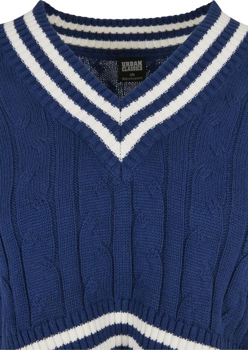 Produktbild Urban Classics Ladies Cropped Knit College Slipover (L)