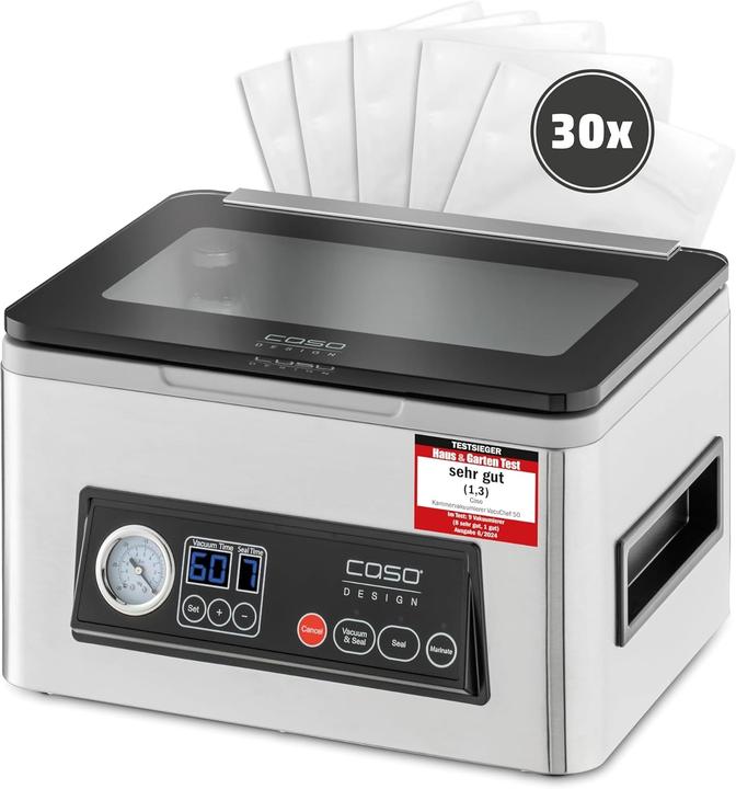 Actual product image Caso Vacuum sealer VacuChef 50