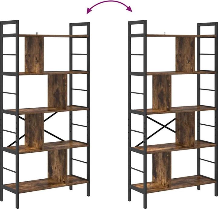 Actual product image vidaXL Bücherregal (30 x 75 x 156 cm)