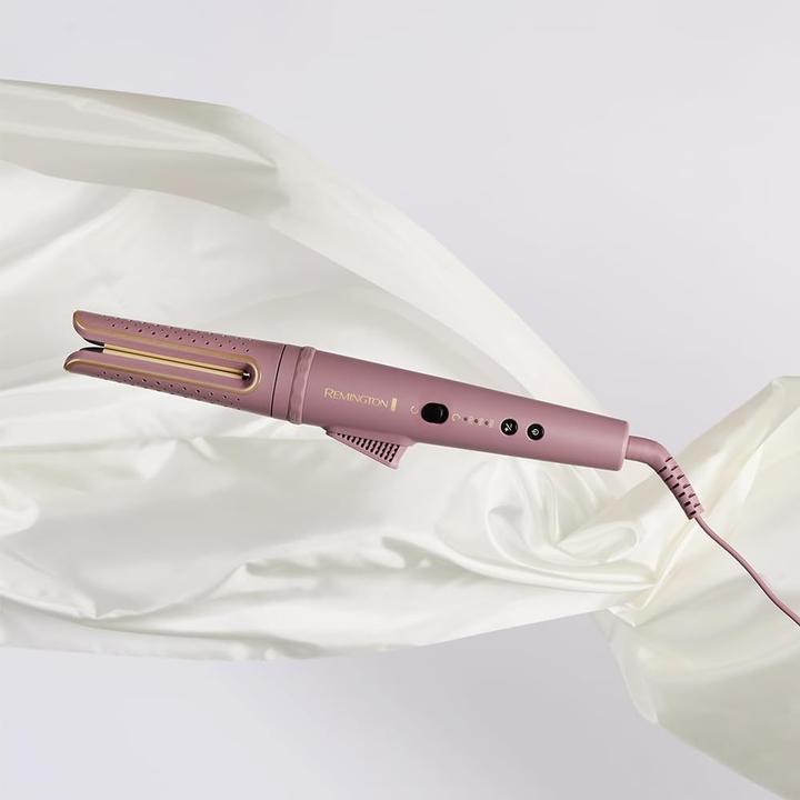 Actual product image Remington Ionic rotating curling iron with ceramic coating, digital temperature control, automatic shut-off