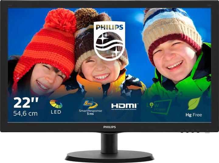 Produktbild Philips V-line 223V5LHSB/00 (1920 x 1080 Pixel, 21.50")