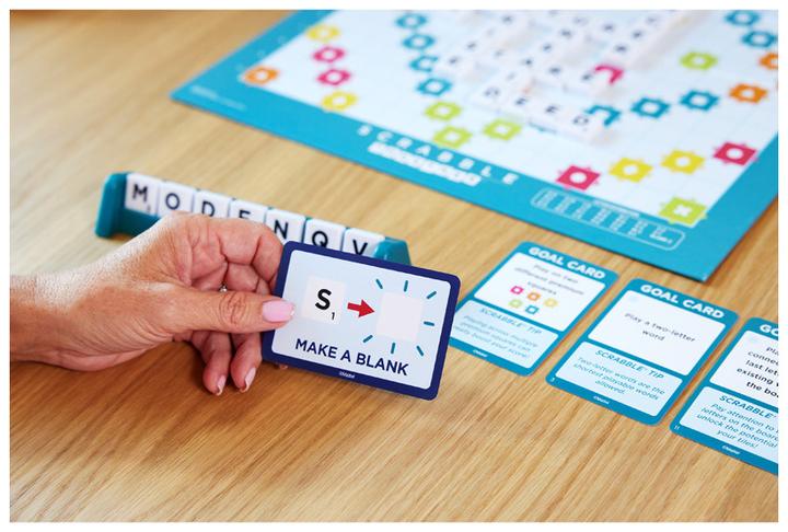 Produktbild Mattel Επιτραπέζιο Scrabble 2 σε 1 για 2-4 Παίκτες 8+ Ετών (Ελληνική Έκδοση) HXW06