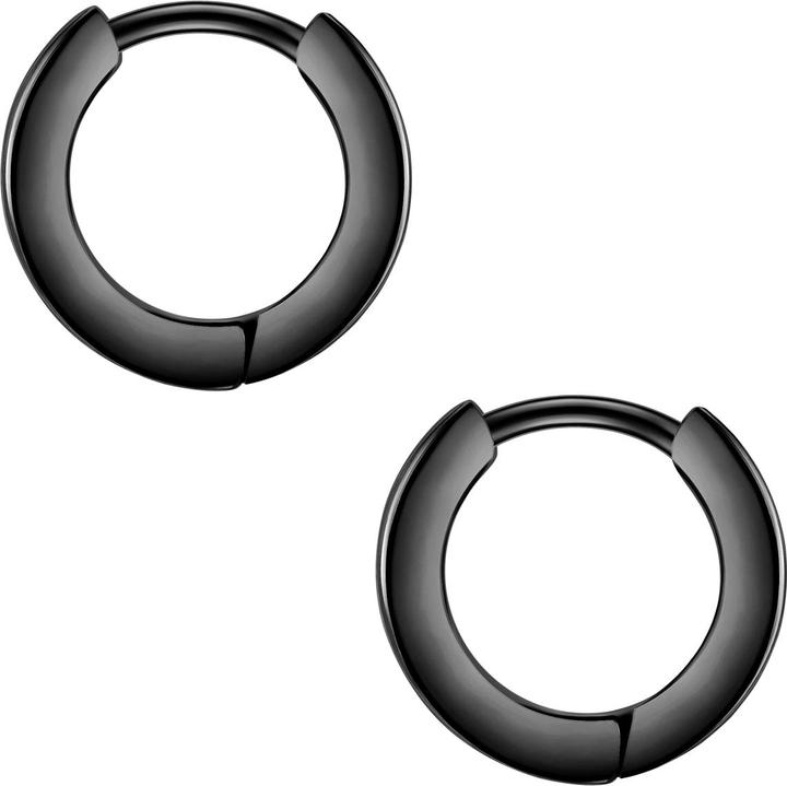 Produktbild True Rebels Herren Creolen - 36642 (Edelstahl)