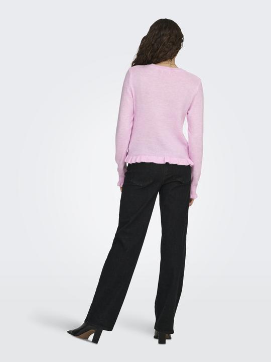 Actual product image JdY Jdyletty L/S On Frill Cardigan Knt Noos (M)