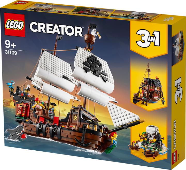 Immagine prodotto LEGO Nave pirata (31109, LEGO Creator 3-in-1)