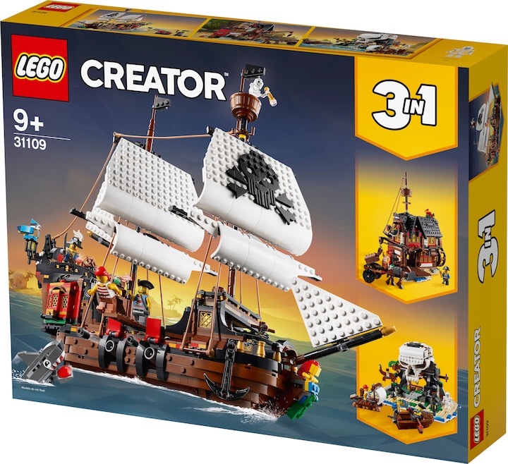 Produktbild LEGO Piratenschiff (31109, LEGO Creator 3-in-1)