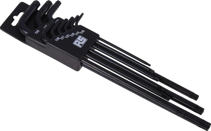 Actual product image RS PRO 9 piece L-shaped Torx(R) driver set