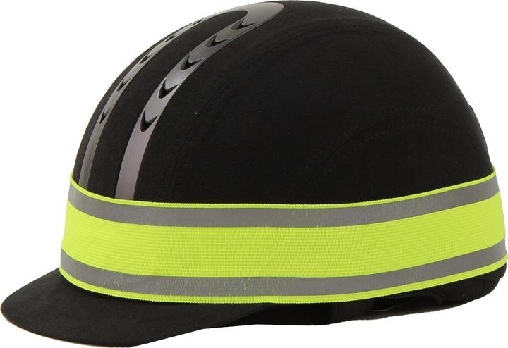 Actual product image Horka Fluorescent and reflective strap-on helmet