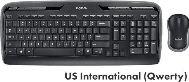 Produktbild Logitech MK330 (US, Kabellos)