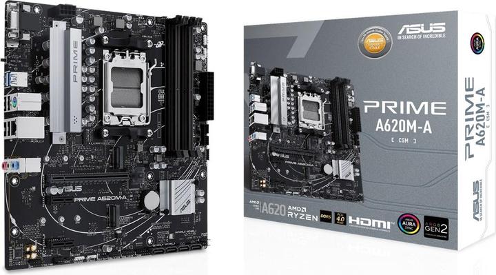 Produktbild ASUS Prime A620M-A-CSM (AM5, AMD A620, mATX)