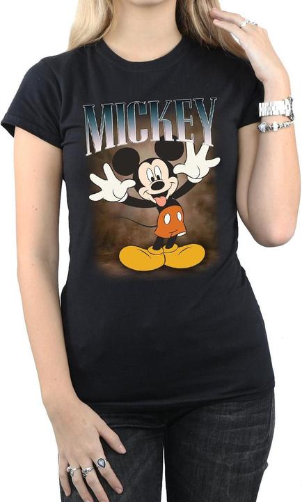 Image du produit Disney - T-shirt MICKEY MOUSE TONGUE MONTAGE - Femme (XL)