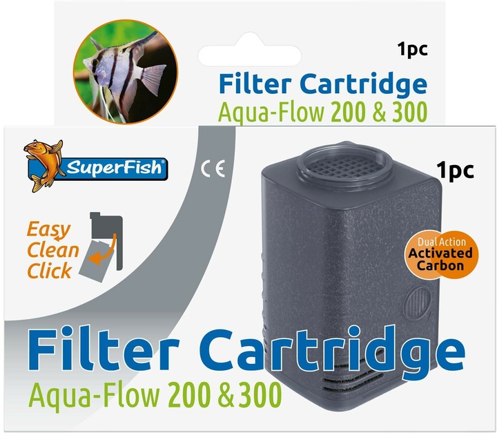SuperFish Ersatzkasette zu Aquaflow 200 & 300, Produkttyp (Innenfilter)