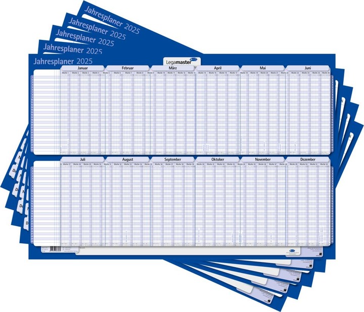Produktbild Legamaster Urlaubsplaner 2025 90x60cm (90 x 60 cm)