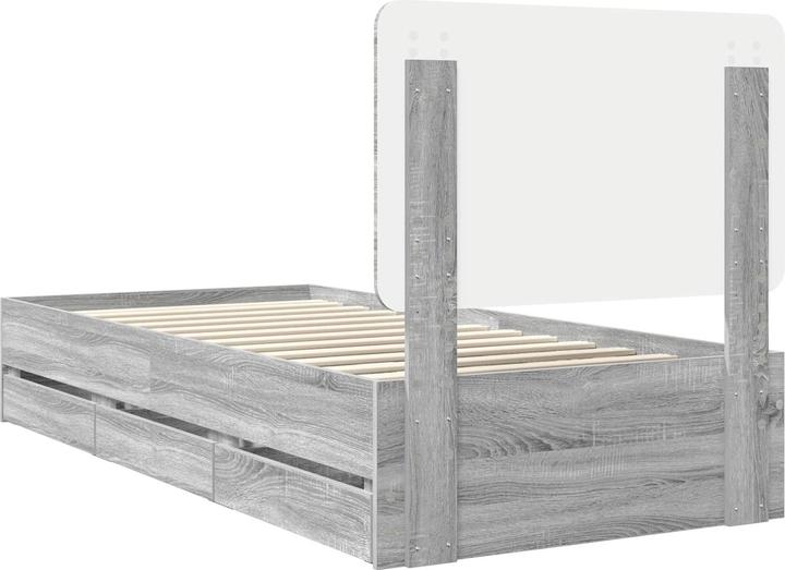 Actual product image vidaXL Moderner Bettrahmen (90 x 200 cm)