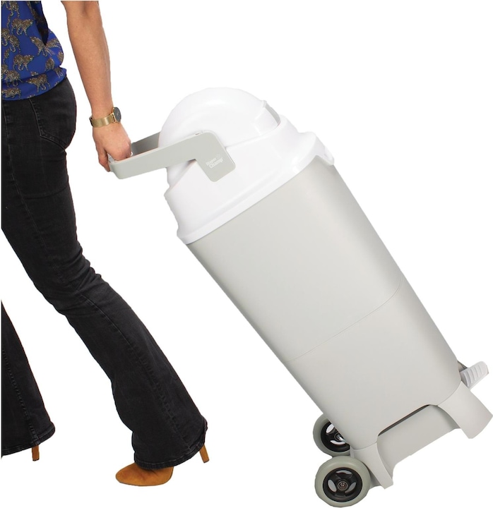 Actual product image Diaper Champ Nappy Pail One Maxi Handsfree plus 120 l Silver