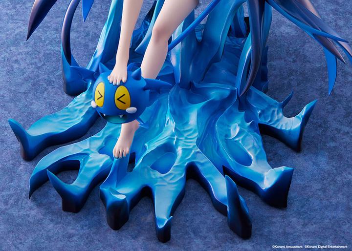 Image du produit Amakuni Bombergirl statuette PVC 1/7 Aqua Lewysia Aquablue Vampire Negligee Ver. 25 cm