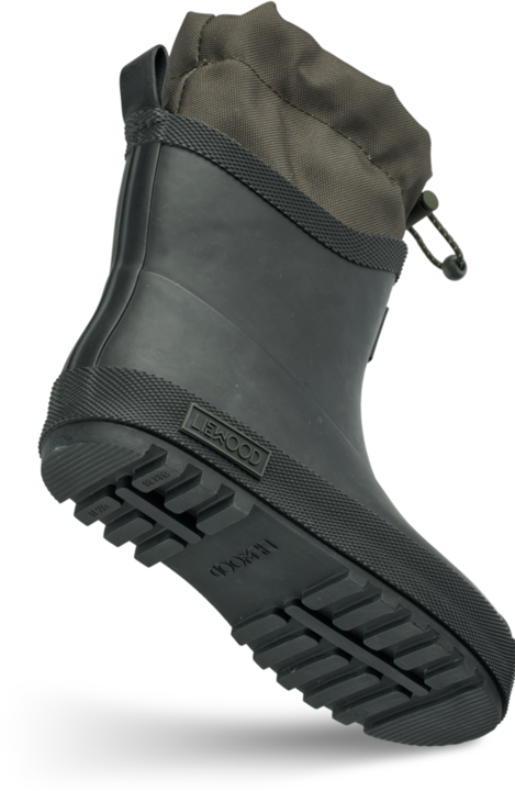 Actual product image Liewood Isaac Technical Rain Boots Army Brown (32)