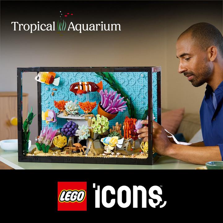 Produktbild LEGO Tropisches Aquarium (10366, LEGO Icons)